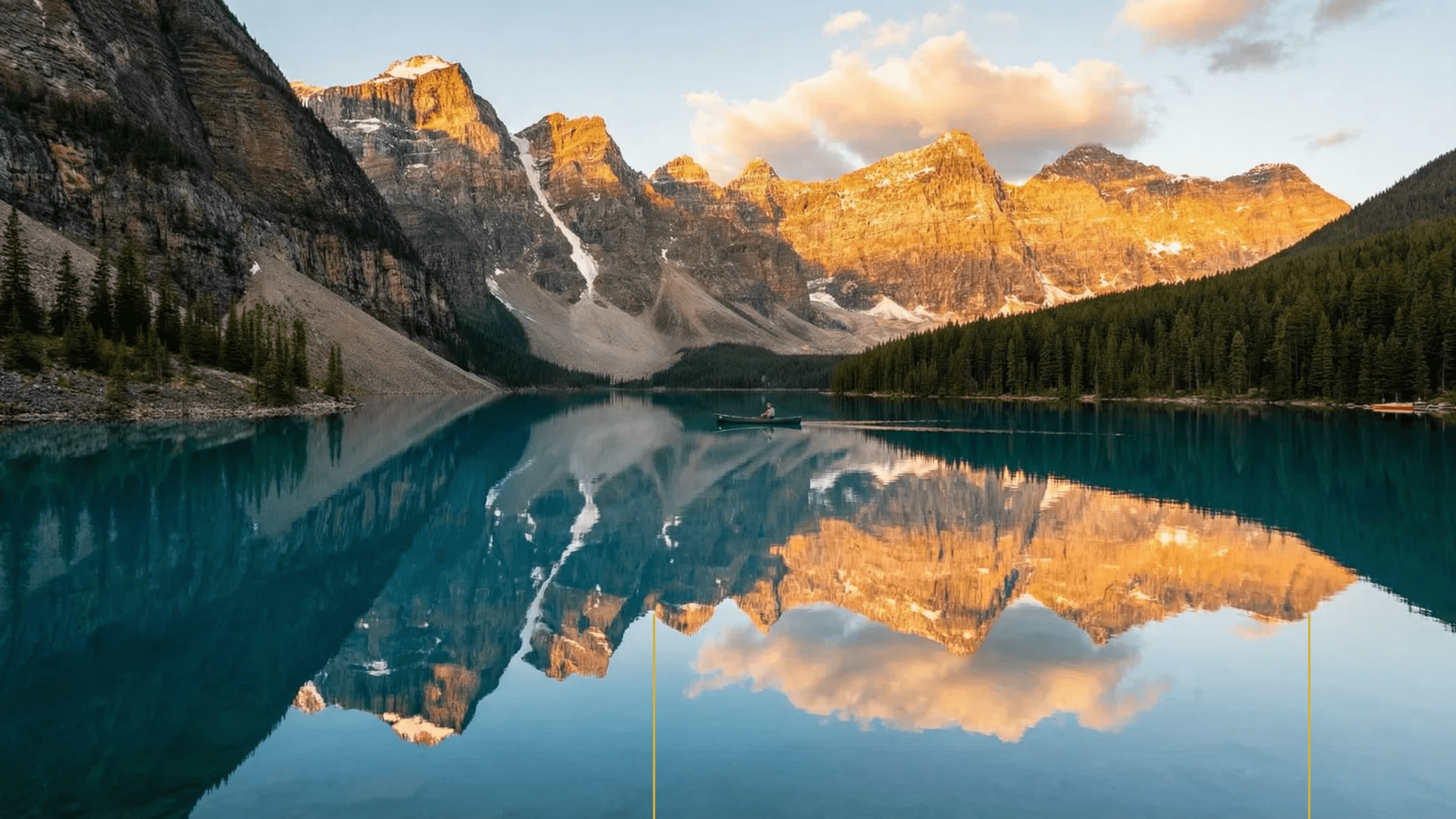 Mountain Lake Reflection